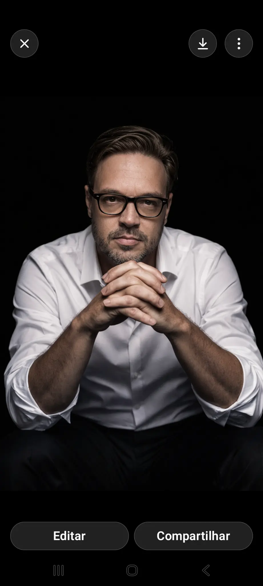 Retrato do especialista responsável pelo diagnóstico